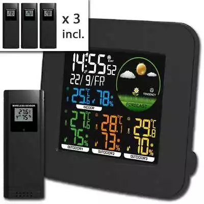 ACCUR8 YD8266WUK-BL Official UK Model With MSF Radio-controlled Time Incl. 3... • £42.74