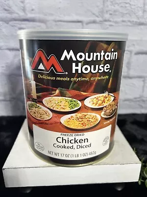 Mountain House - Cooked Diced Chicken - Freeze Dried - #10 Can - EX 2038 - Food • $19.50