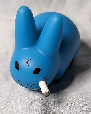 Kidrobot MINI SMORKIN' LABBIT  BLUE Vinyl Figure Toy Kozik • $6.95