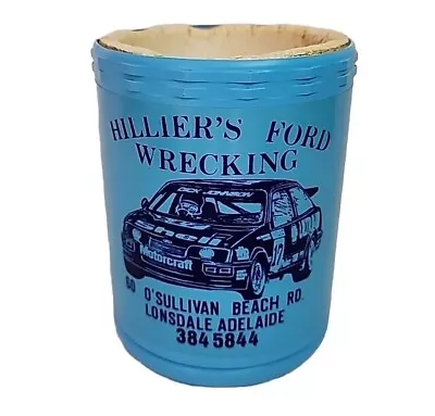 Hilliers Ford Wrecking Foam Stubby Holder Vintage Hanimex Car Beer Can Cooler • $19.95