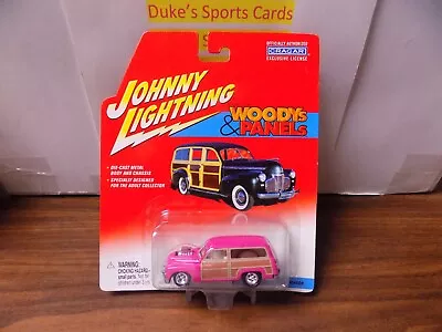 Johnny Lightning 2002 - Woodys & Panels - 1950 Mercury Wagon - Die Cast - 1104 • $1.99