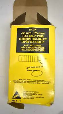 Cherne Multi Size Test Ball Plus 2  To 3  276-238 Genuine OEM 276238 Tool • $34.98