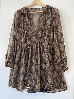 Zara Chiffon Mini Dress Size S • $20