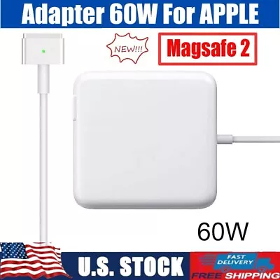 60W Magsafe 2 T-Tip AC Power Adapter Charger For Macbook Pro 13  A1435 A1502 New • $13.59