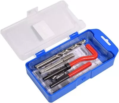 M10 X 1.25 Helicoil Thread Repair Kit - Stainless Steel Automotive Tool Set • $21.86