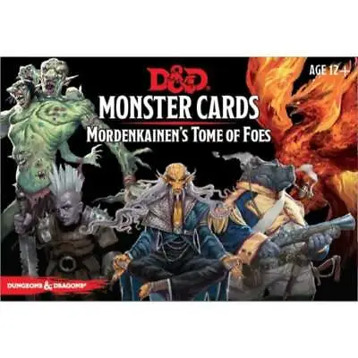 $53.20 • Buy Dungeons Dragons Spellbook Cards: Mordenkainen's Tome Of F