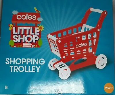 Coles Little Shop Mini Collectables 2nd Edition Shopping Trolley • $38.95