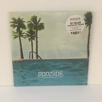 POOLSIDE Pacific Standard Time Lp PACIFIC SPLASH COLOR Vinyl Record SEALED / NEW • $49.98
