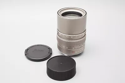 Leica Elmarit-M 90mm F/2.8 F2.8 E46 Titanium Lens 11899 Germany Ti • $1915.40