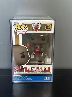 Funko Pop! Michael Jordan 126 Figure - Limited Edition Upper Deck - Encased • $99.99