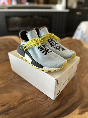 $150 • Buy Adidas NMD Hu Pharrell Inspiration Pack Clear Sky - Size US 10 - Used