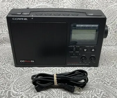 C. Crane CCRadio-2E Enhanced Portable AM/FM Radio - Black • $135