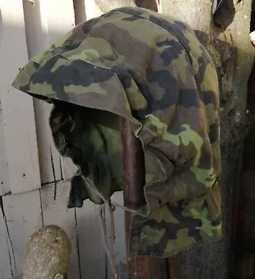 Czechoslovakian Army Military Vz 95 Jacket Hood/helmet Cover • £30