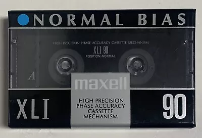 Maxell XLI 90 Type 1 Cassette Tape Normal Bias - High Precision - New Sealed! • $20