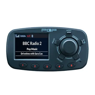 POP Your Car DAB DAB+ Radio Adapter Bluetooth FM Hands Free Call Car Kit  • £39.99