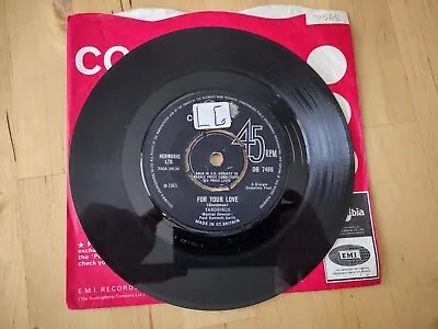 Yardbirds - For Your Love Vinyl 7  Columbia DB7499 1965 VG • £2.99