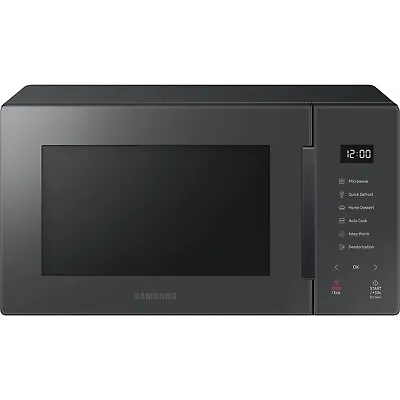 Samsung MS23T5018AC 23L Glass Front Microwave - Charcoal MS23T5018AC • £197.59