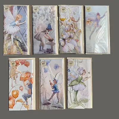 Pandora Blank Medici 1997 Fairies By Margaret  W Tarrant Greeting Cards Lot Of 7 • $25