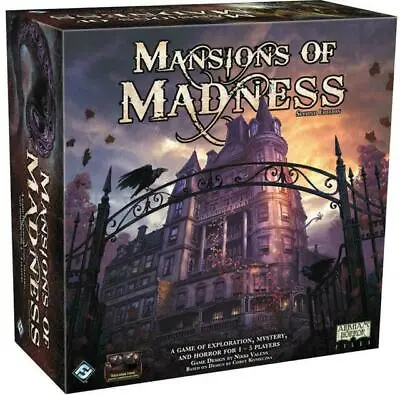 Fantasy Flight Games Mansions Of Madness 2nd Edition Board Game - NEW • $85