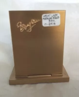 Great Lady Perfume Evyan In Gold Collectible Metal Case Partial Retired Vintage  • $19.99
