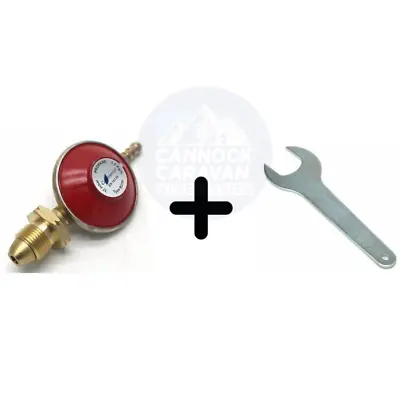 37 Mbar Propane Gas Regulator Fits Calor Gas Bottle With Heavy Duty Spanner • £9.99