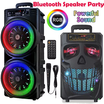 8'' Bluetooth 5.0 Speaker Sub Woofer Heavy Bass HD Sound System Party Subwoofer • $87.30