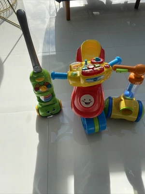 £15 • Buy Toddler Toys 1-2 Years VTech Trike Or Bike Ball Popper And Coin Hoover Excellent