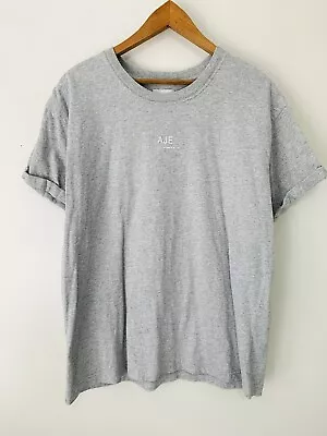 Aje Grey Logo Tshirt Size XL • $59