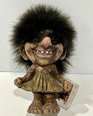 Vintage Rare Original NyForm Girl Troll Doll Hand Made In Norway #115 • $39.09