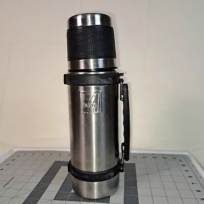 Vintage 7-11 STAINLESS STEEL THERMOS  Hot - Cold Coffee  • $18