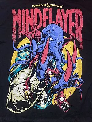 Mind Flayer Dungeon And Dragons T Shirt Mens Size Large  • $17.63