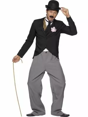 Mens 20's Star Fancy Dress Costume Gangster Gatsby Halloween Dress Up Party Era • £38.16