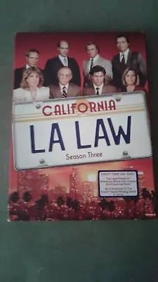 L.A. Law: Season Three (DVD 1988) In Great Condition • $8.99