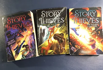 Lot 3 Story Thieves Secret Origin The Stolen Chapters Pick The Plot James Riley • $9.99