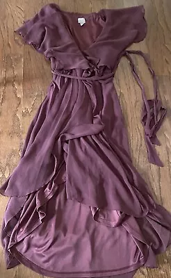High-Low Purple ASOS Dress • $9.50