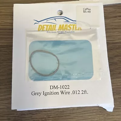 Detail Master #1022 Grey Ignition Wire 2’  .012” • $5.49