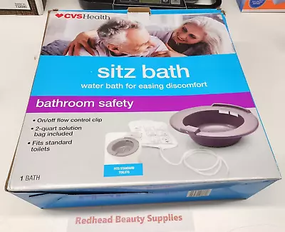 Medical Sitz Bath With On/Off Flow Control Clip & Solution Bag CVS Health NeW • $9.99