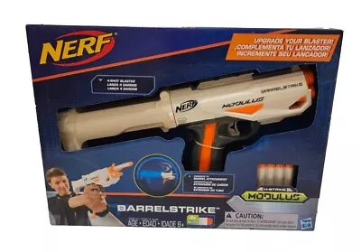 Hasbro Nerf Barrelstrike N-Strike Modulus 4 Shot Blaster Includes 4 Elite Darts  • $19.99