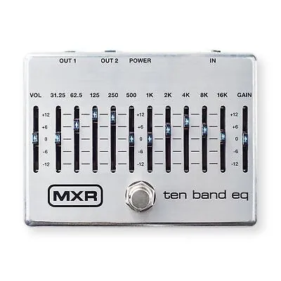 MXR Ten Band EQ Guitar Effects Pedal  • $193.05