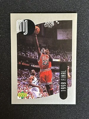 1998 Upper Deck Mini Sticker Michael Jordan #57 Basketball Card Chicago Bulls • $1.99