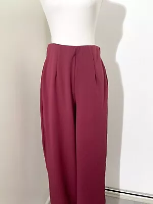 ZARA Australia Autumn Winter Collection Highwaist Wide Leg Pocket Pants Size XL • $25.95