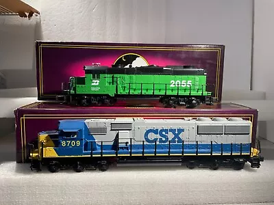 2 Mth Premier Mt-2114lp Csx Sd60 & Mt-2140lp Bn Gp-20 Diesels Both Look Perfect • $60.99