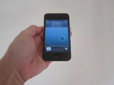 FOR PARTS Apple IPod Touch A1367 32GB 4thGen BLACK SCREEN ISSUES GoodBATT NoCord • $18