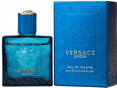 Perfume Para Hombres EDT Eau De Toilette Eros De Versace Fragancia Vainilla • $18.16