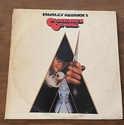 Vintage Clockwork Orange Soundtrack Vinyl Lp 1972 BS 2573 Record • $34.99