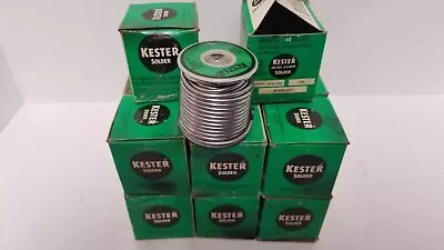 Vintage Kester Acid Core Solder 40/60 .125 16oz 1lb 24-4060-2437 • $23