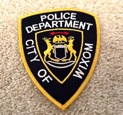 City Of Wixom Michigan Police Department Patch - Police Unity Tour - New • $0.99