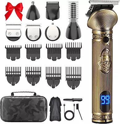 Beard Trimmer For Men Electric Razor Shavers  Cordless Hair Clipper Grooming Kit • $41.99