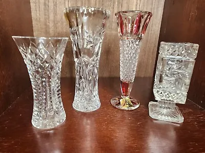 Vintage Crystal Bud Vase - Your Choice • $9.50