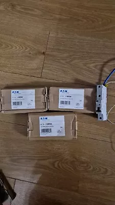 3x Eaton MEMSHIELD 2RCBO 30mA Boxed New 1 Unboxed • £172